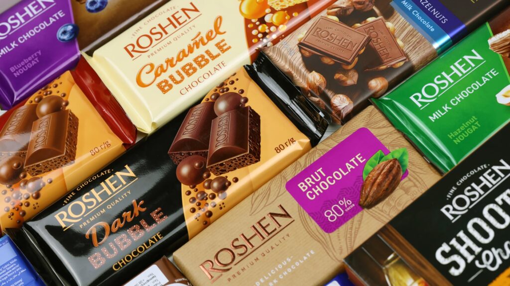 Шоколад Roshen