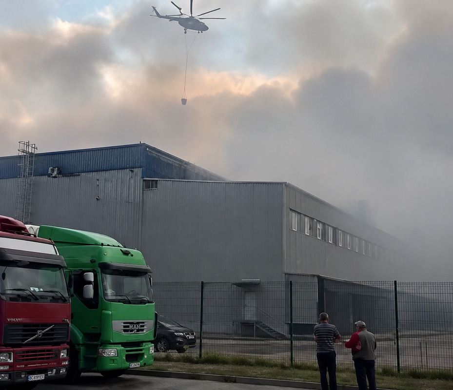 Пожежа на розподільчих центрах Сільпо