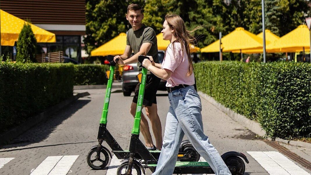 оператор електросамокатів e-Wings