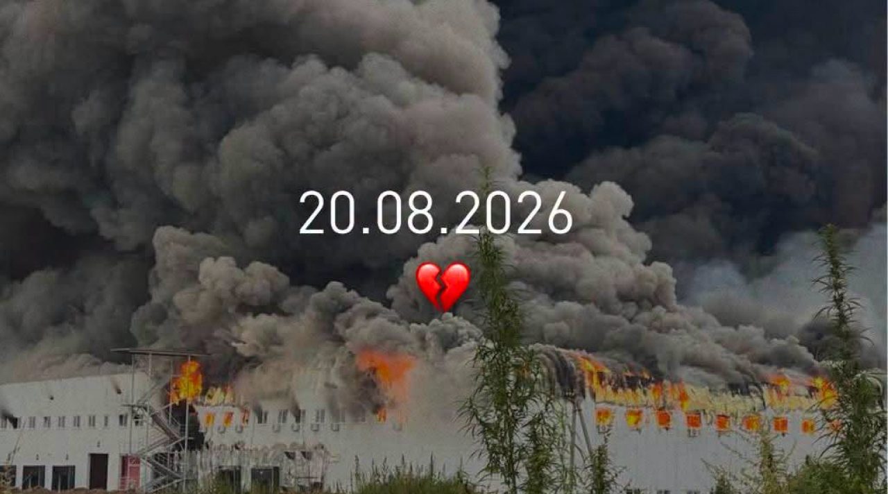 Пожежа на складі партнера VARUS у Борисполі.